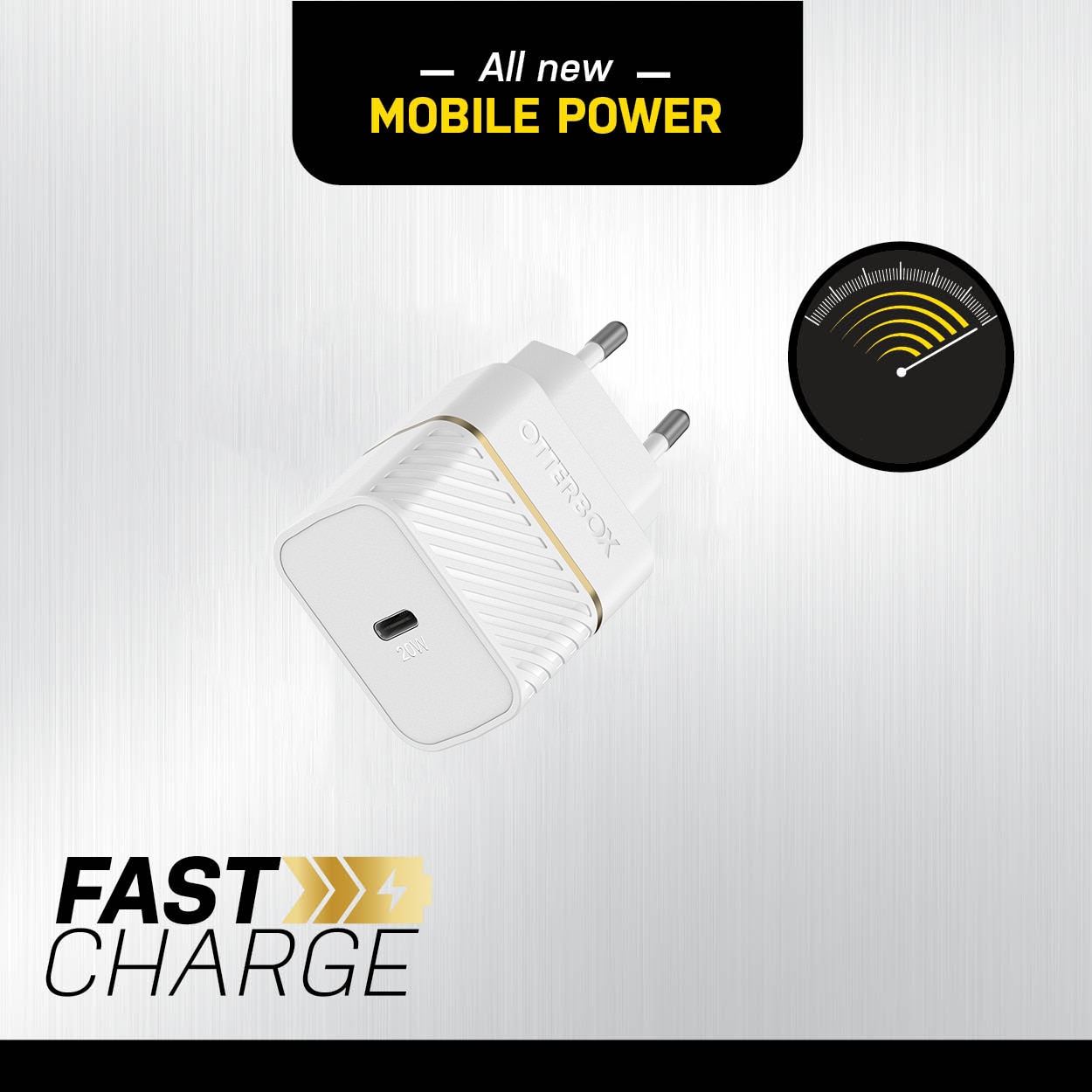 Vægoplader Premium USB-C PD 20W, White