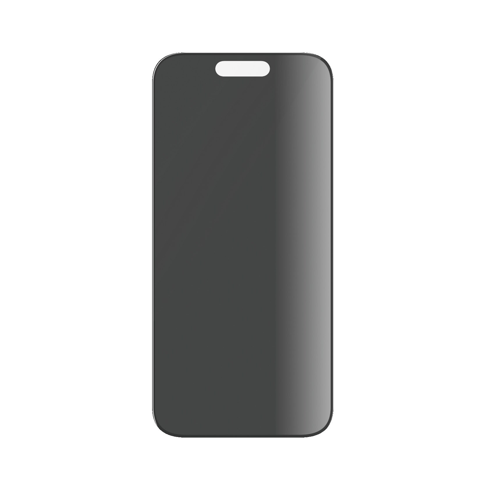 iPhone 15 Pro Privacy skærmbeskytter med installationsramme - Ultra Wide Fit