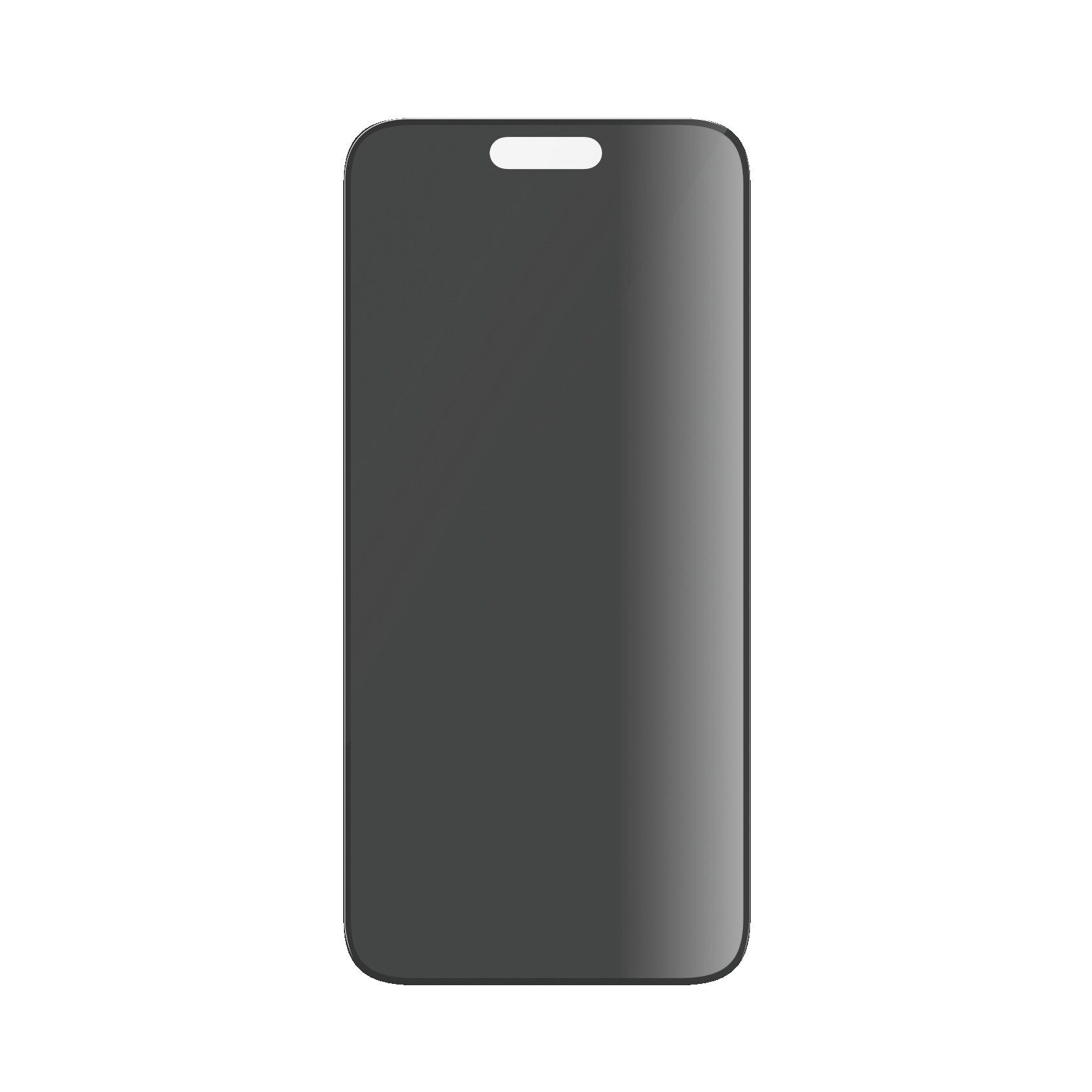 iPhone 15 Plus Privacy skærmbeskytter med installationsramme - Ultra Wide Fit