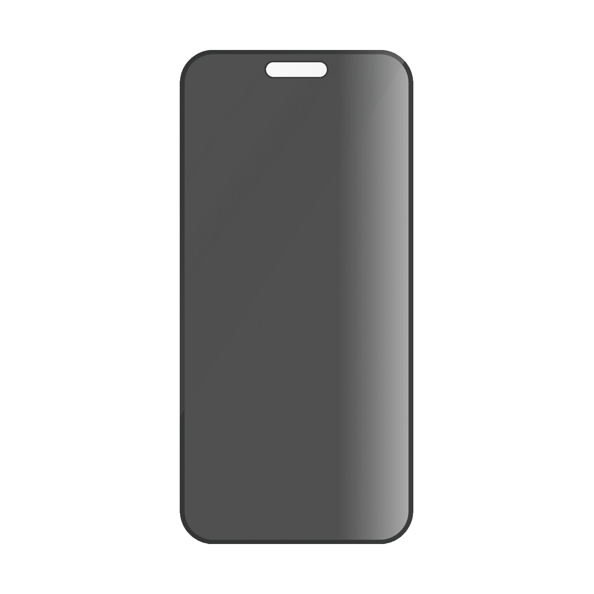 iPhone 16 Privacy skærmbeskytter med installationsramme - Ultra Wide Fit