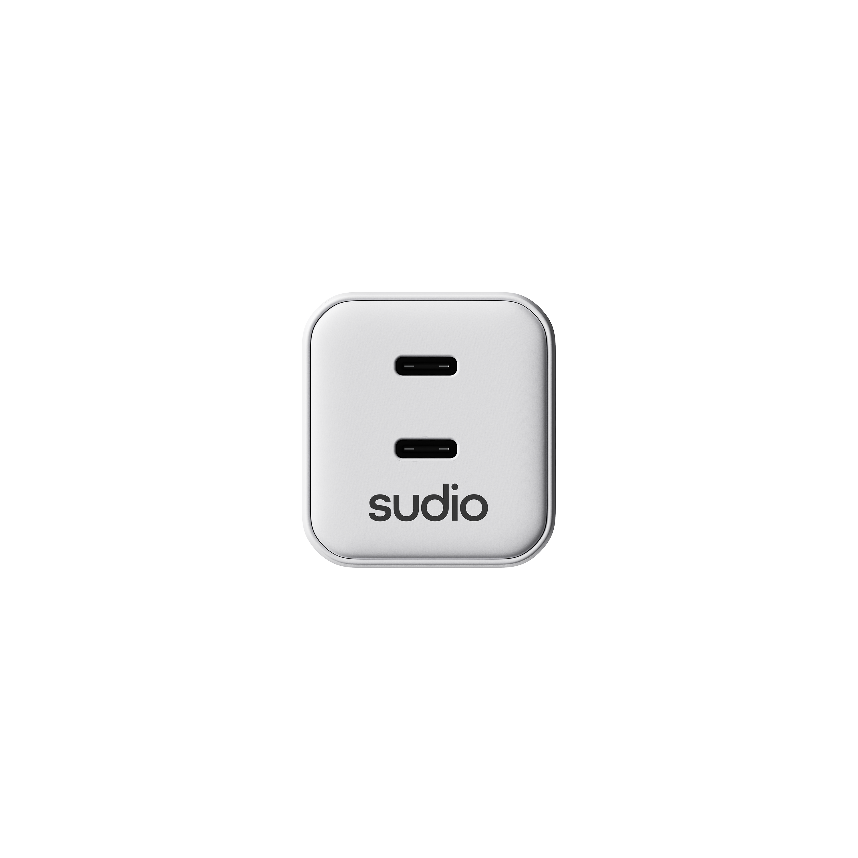 P2 2 x USB-C Vægoplader 45W, Hvid