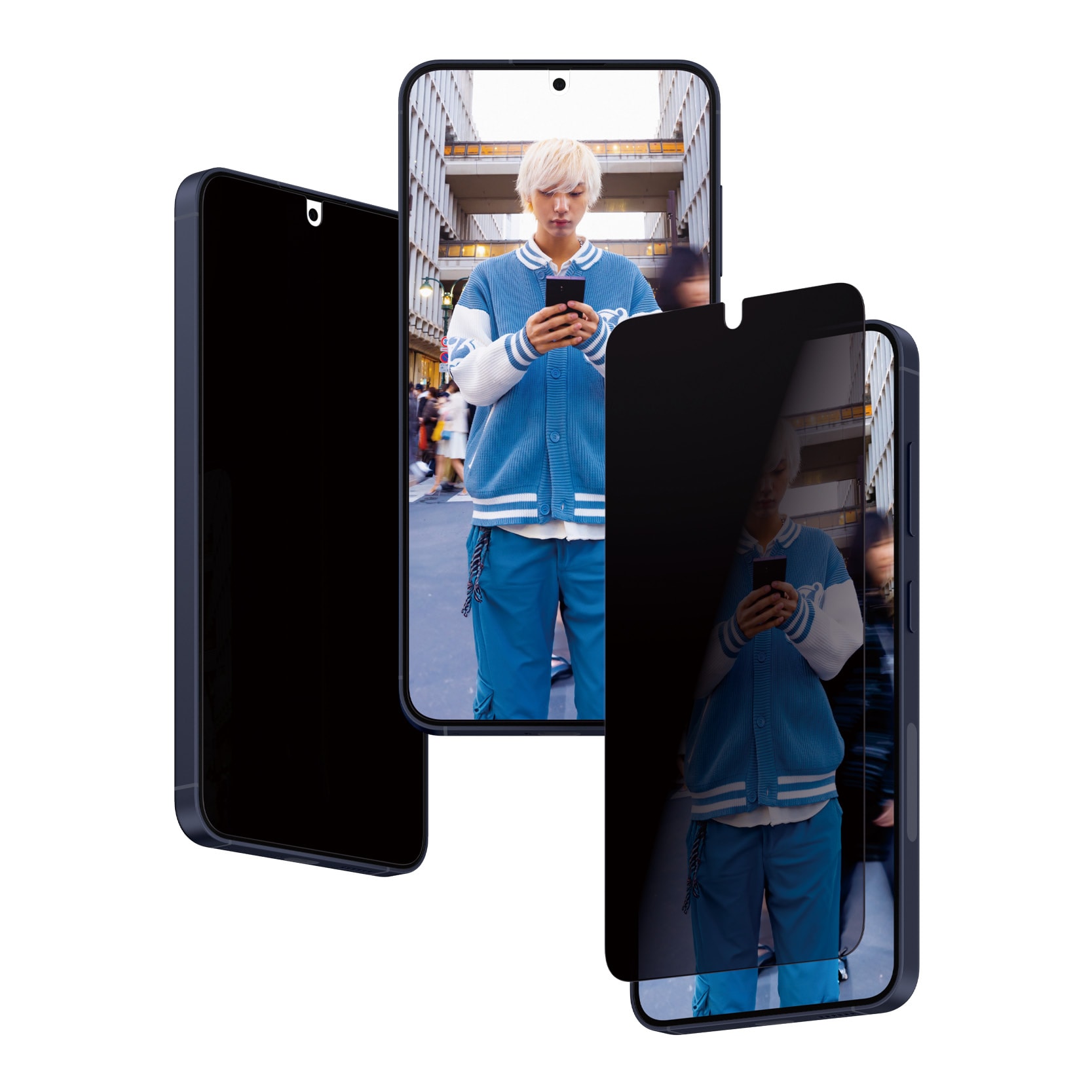 Samsung Galaxy S24 Privacy skærmbeskytter med installationsramme - Ultra Wide Fit