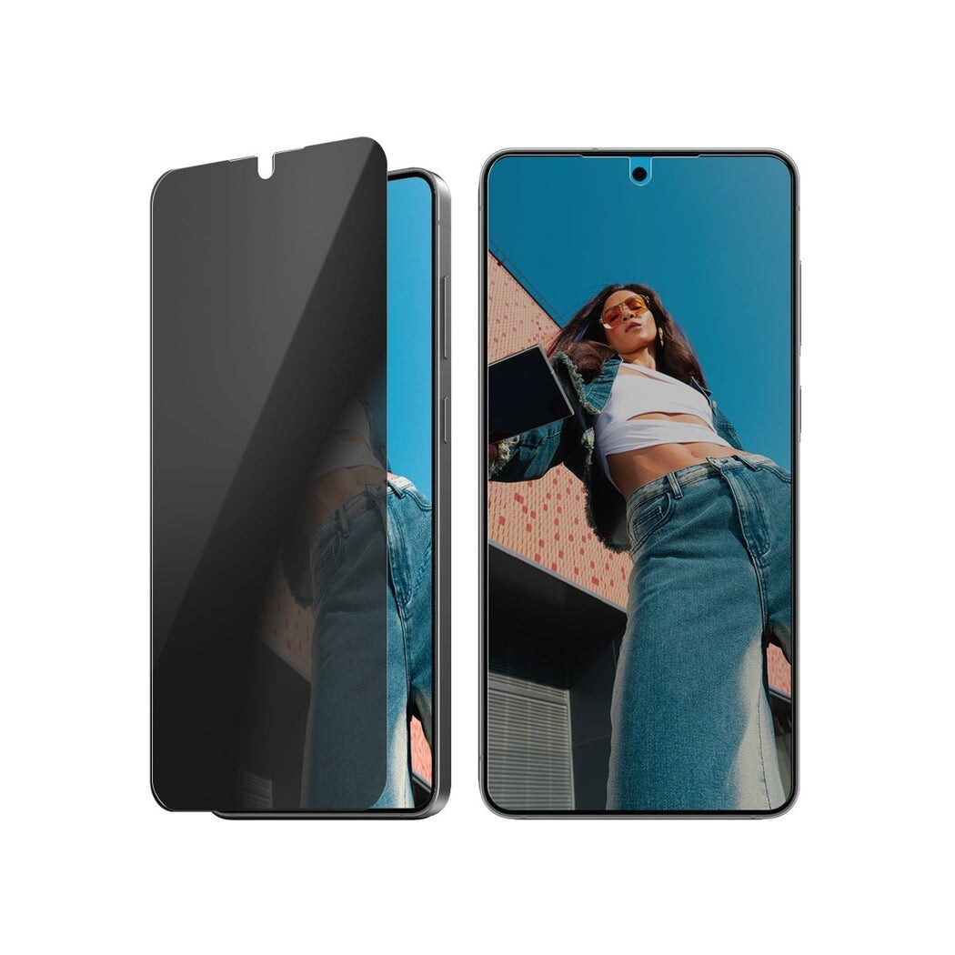 Samsung Galaxy S25 Edge Privacy skærmbeskytter med installationsramme - Ultra Wide Fit