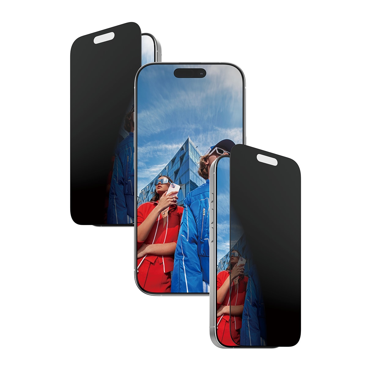 iPhone 17 Privacy skærmbeskytter med installationsramme - Ultra Wide Fit