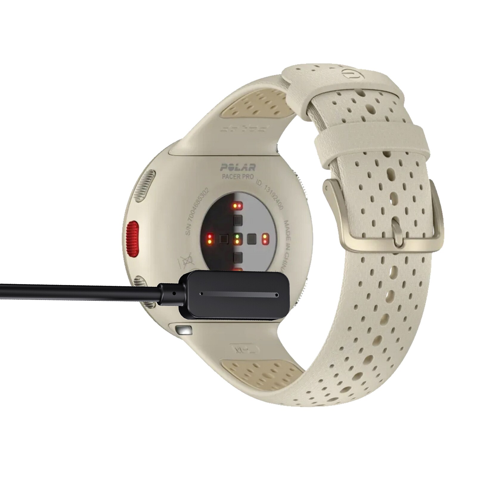 Polar Pacer Magnetisk opladningskabel USB-C 1m, Sort