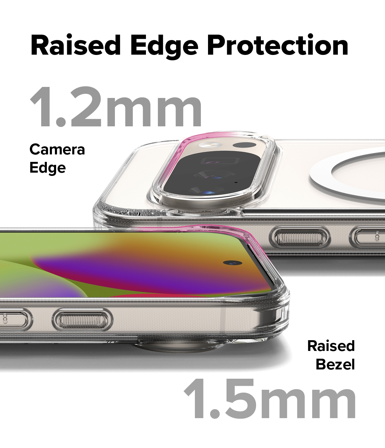Google Pixel 10 Fusion MagSafe cover, Gennemsigtig