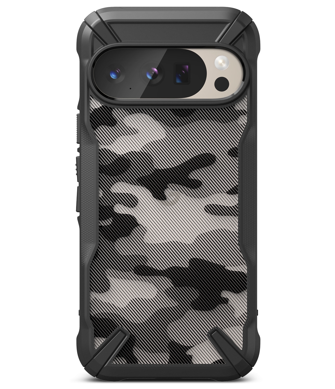 Google Pixel 10 Fusion X Cover, Camo Black