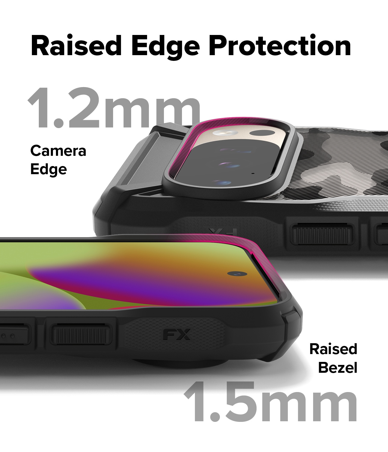 Google Pixel 10 Fusion X Cover, Camo Black