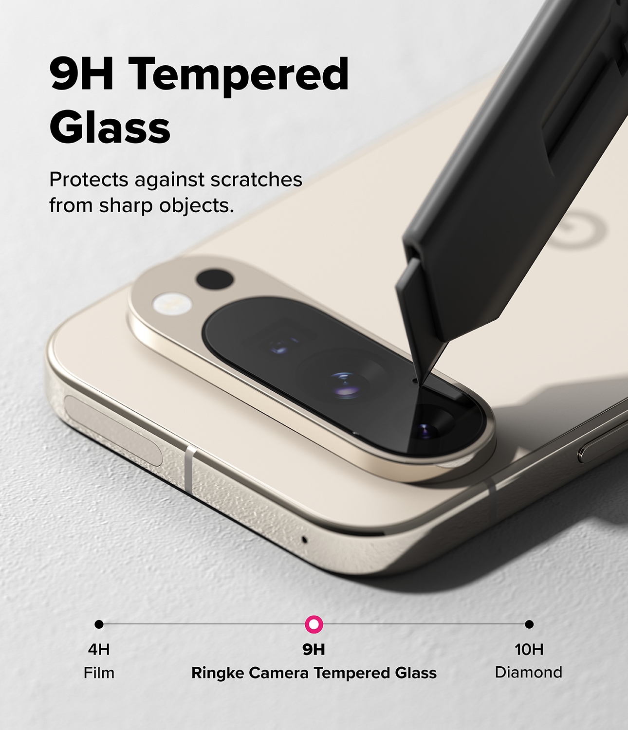 Google Pixel 10 Pro XL Kamerabeskyttelse i glas (2-pak)