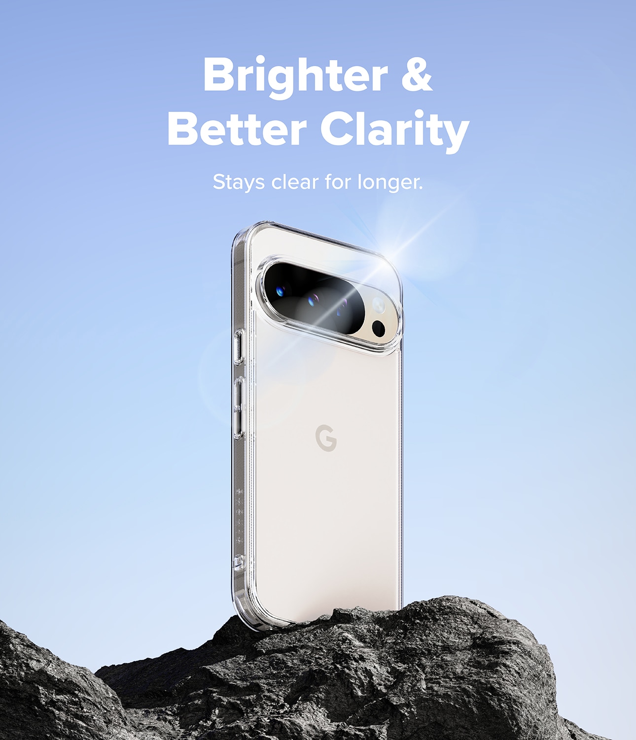 Google Pixel 10 Pro XL Fusion cover, Clear