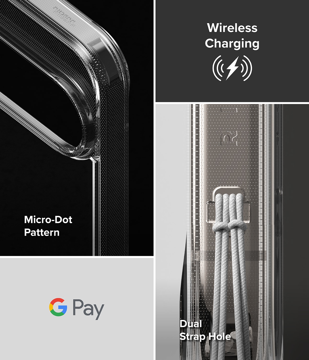 Google Pixel 10 Pro XL Fusion cover, Clear