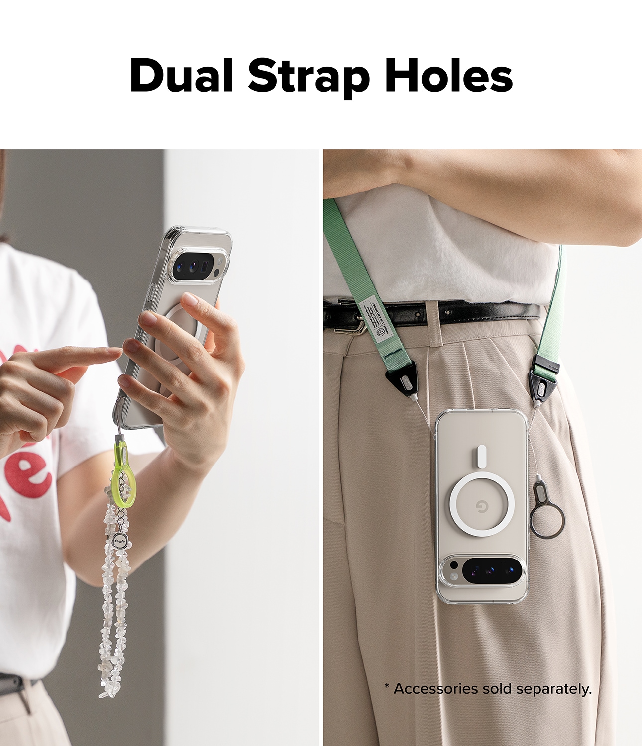 Google Pixel 10 Pro XL Fusion MagSafe cover, Gennemsigtig