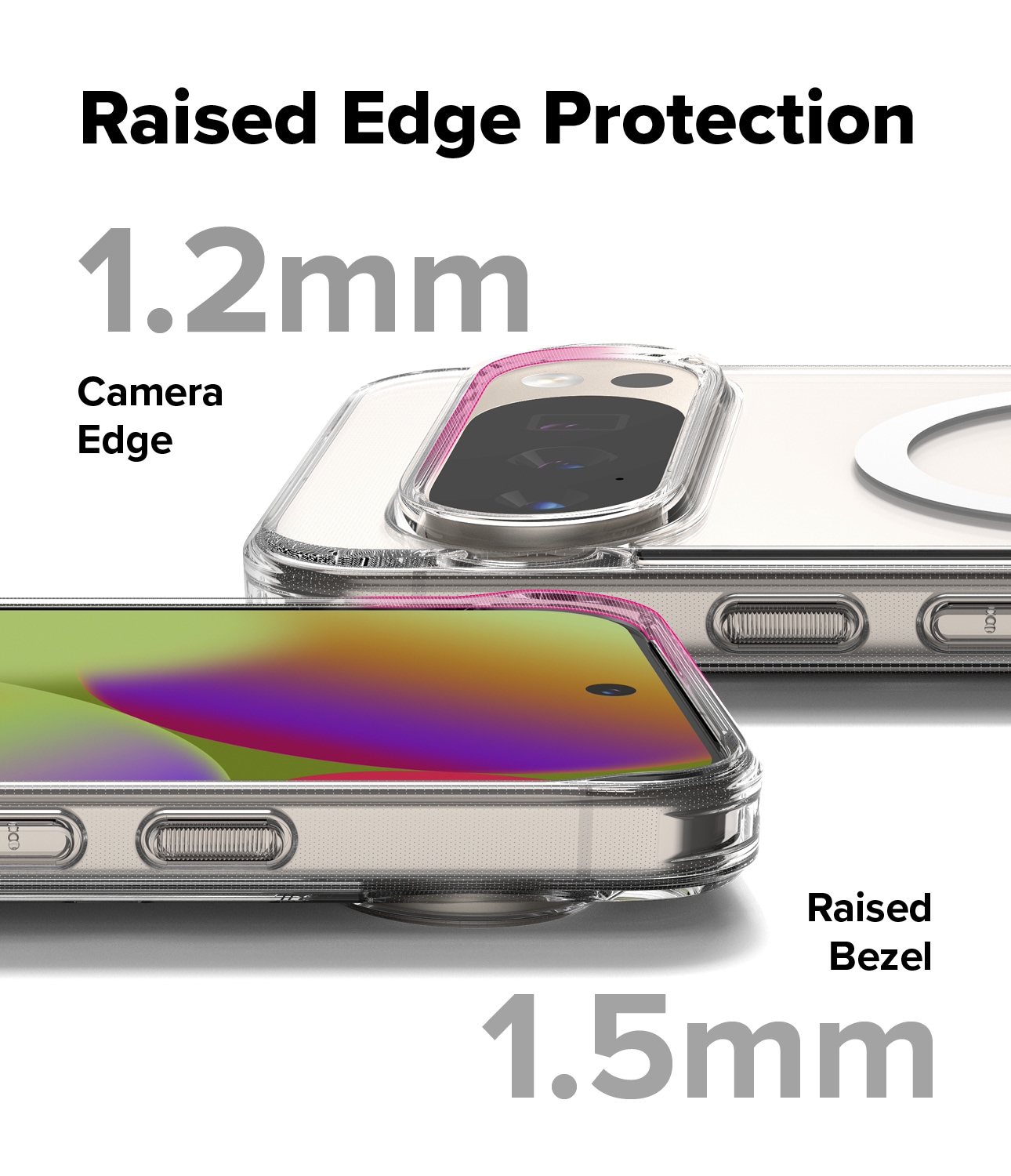 Google Pixel 10 Pro XL Fusion MagSafe cover, Gennemsigtig