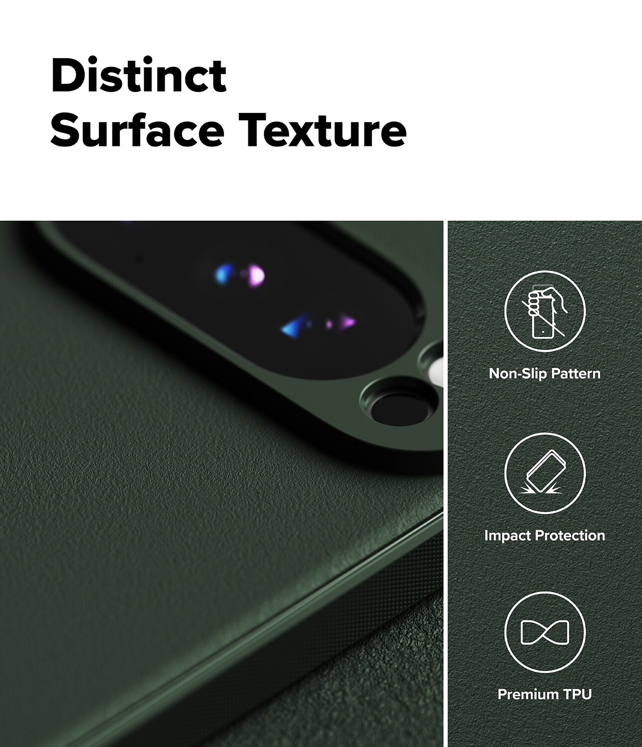 Google Pixel 10 Pro XL Onyx Cover, Dark Green