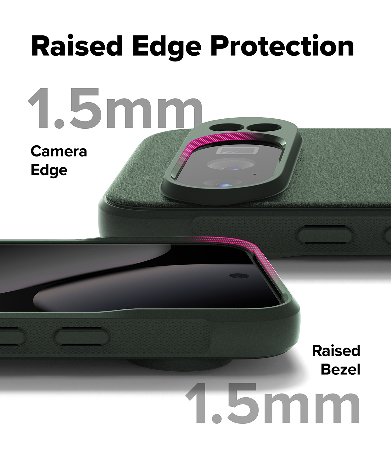 Google Pixel 10 Pro XL Onyx Cover, Dark Green