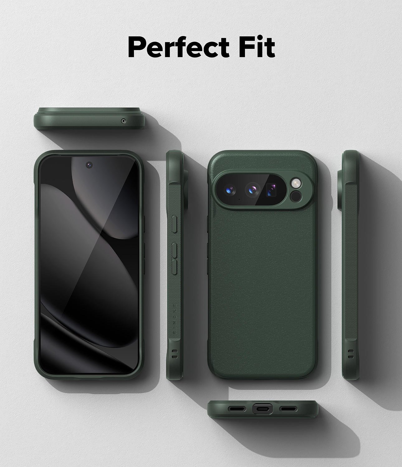 Google Pixel 10 Pro XL Onyx Cover, Dark Green
