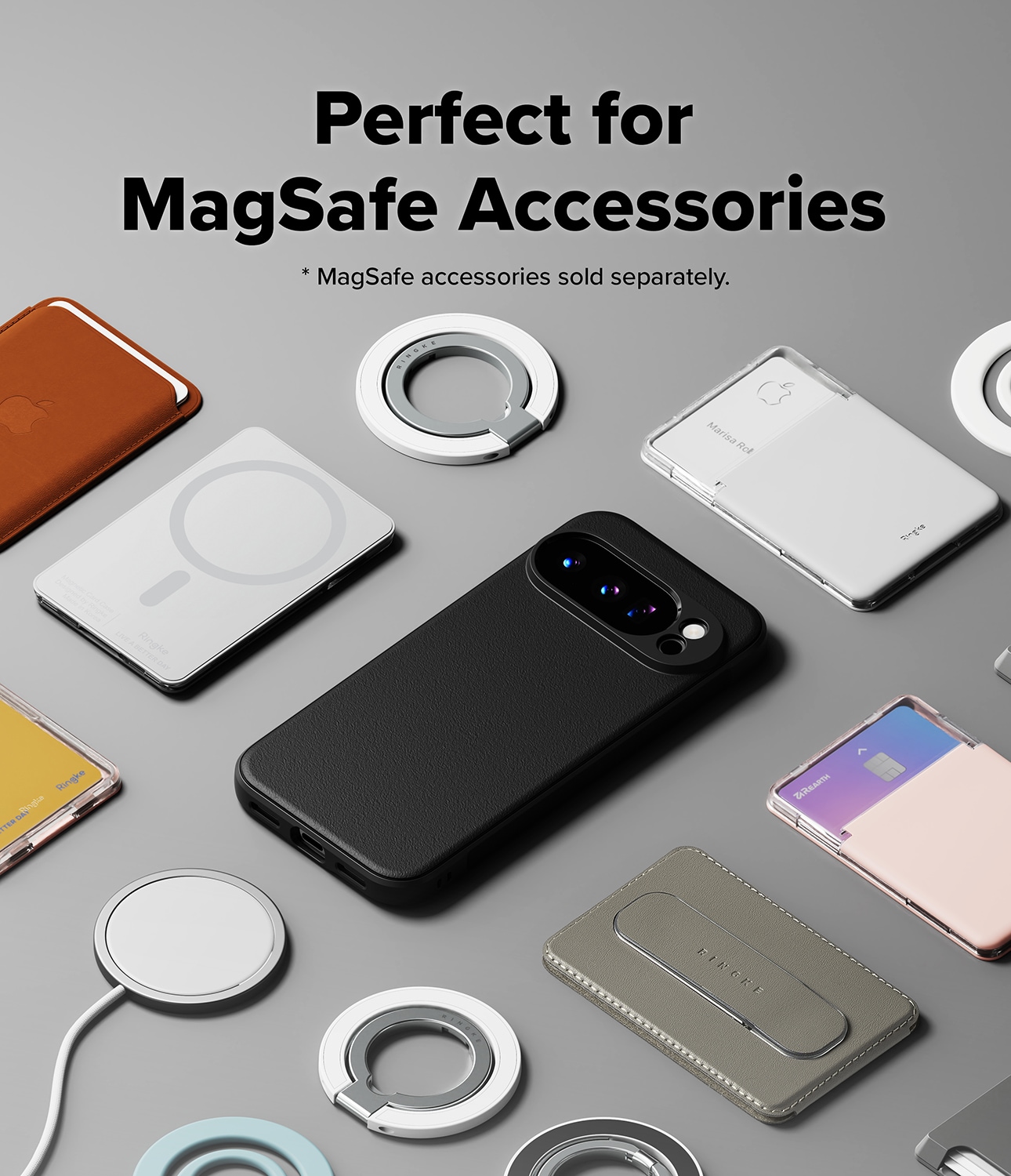 Google Pixel 10 Pro XL Onyx MagSafe cover, Black