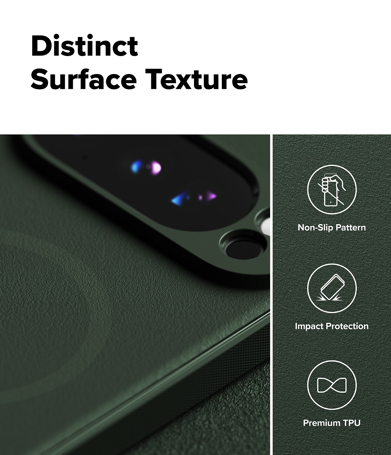 Google Pixel 10 Pro XL Onyx MagSafe cover, Dark Green