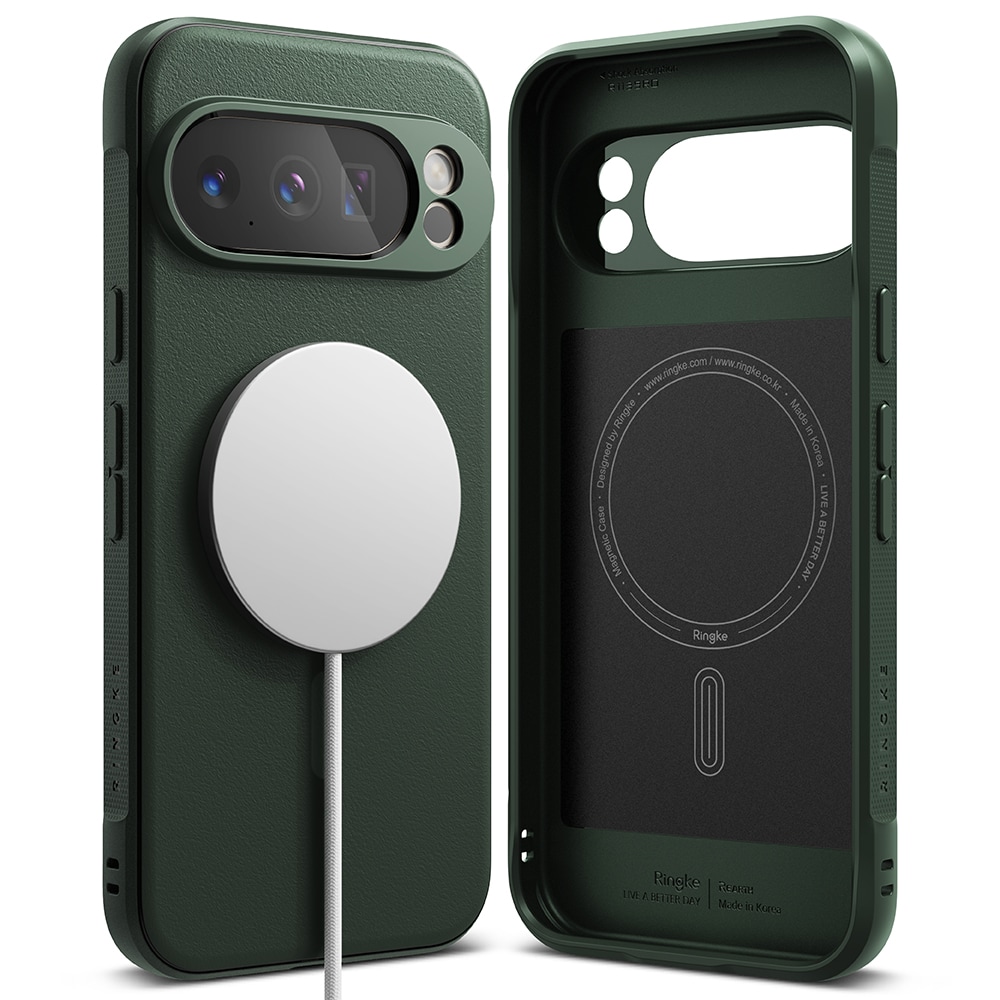Google Pixel 10 Pro XL Onyx MagSafe cover, Dark Green
