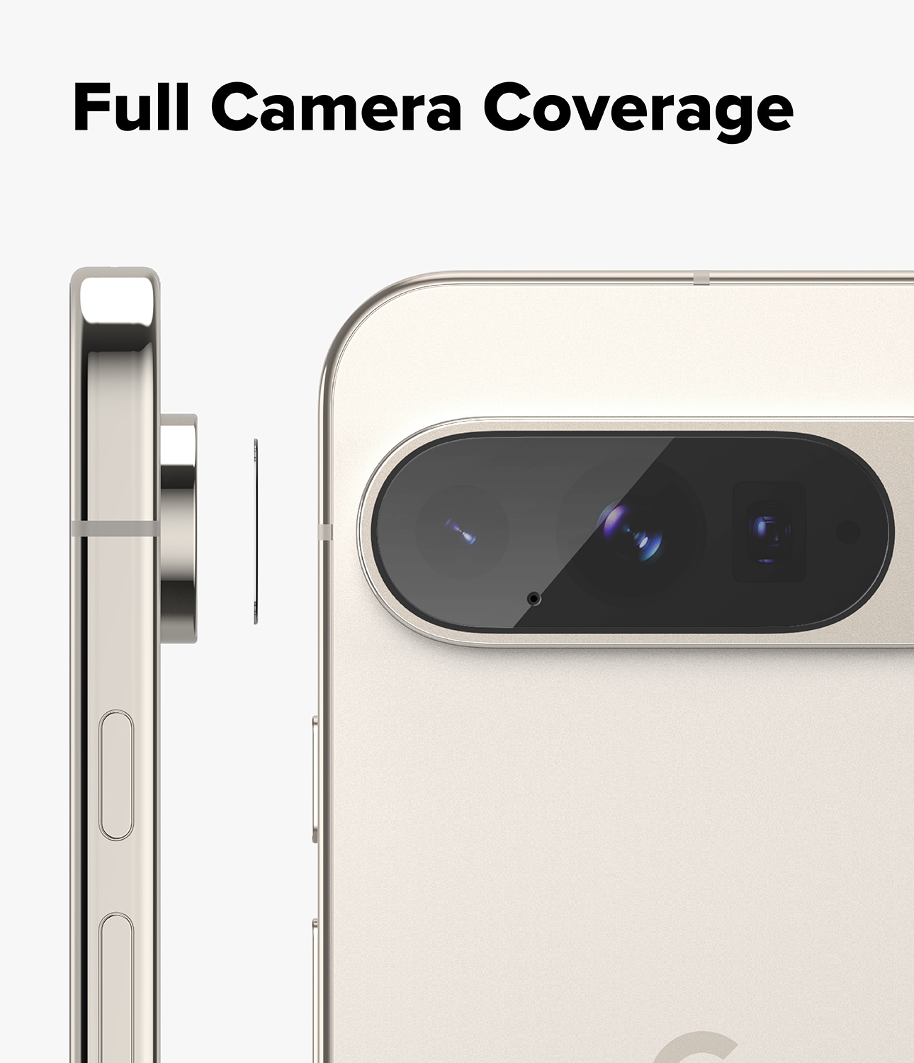 Google Pixel 10 Pro Kamerabeskyttelse i glas (2-pak)