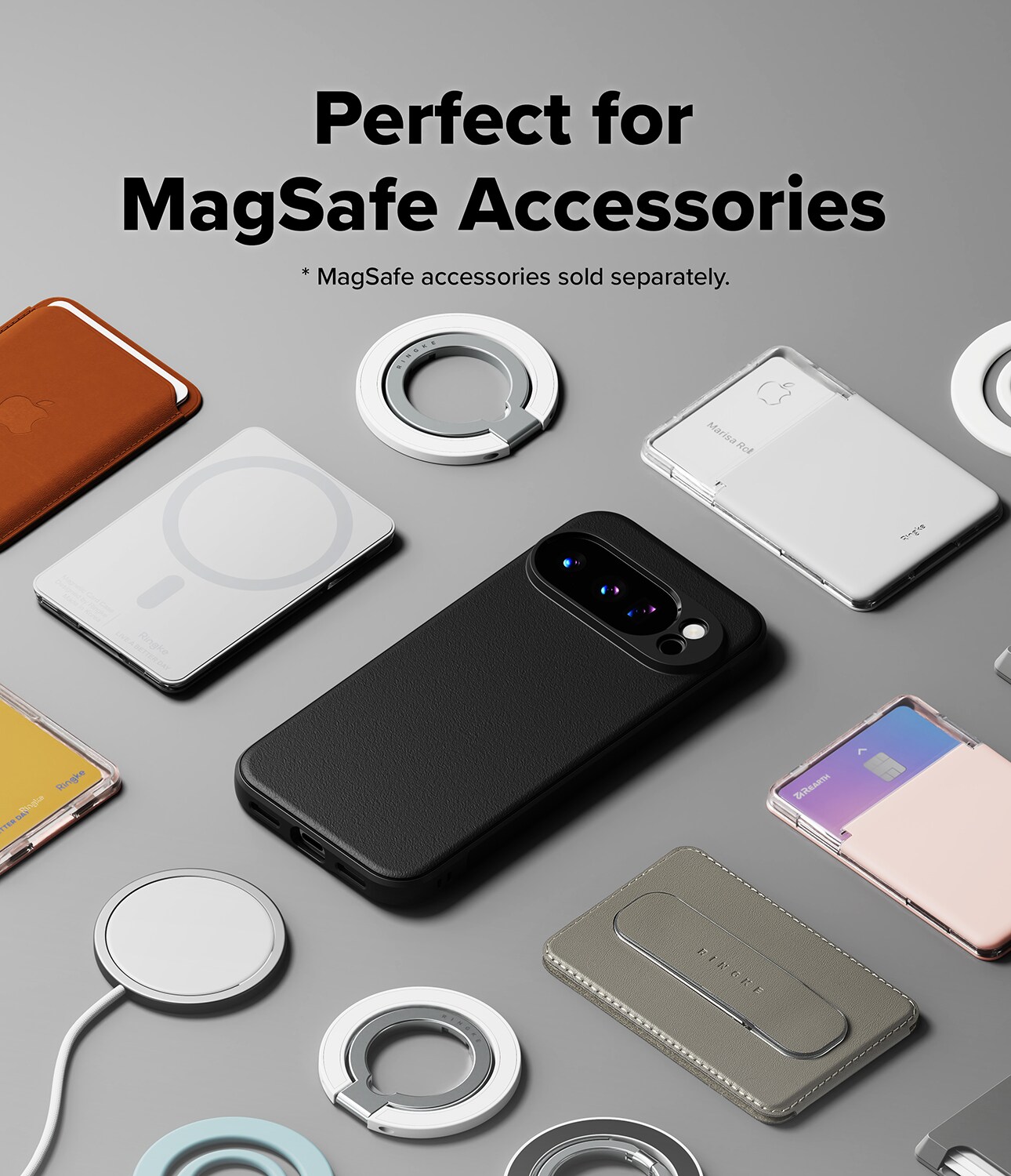 Google Pixel 10 Pro Onyx MagSafe cover, Black