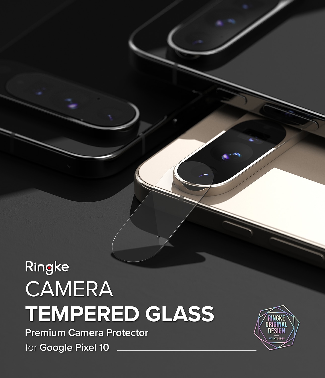 Google Pixel 10 Kamerabeskyttelse i glas (2-pak)