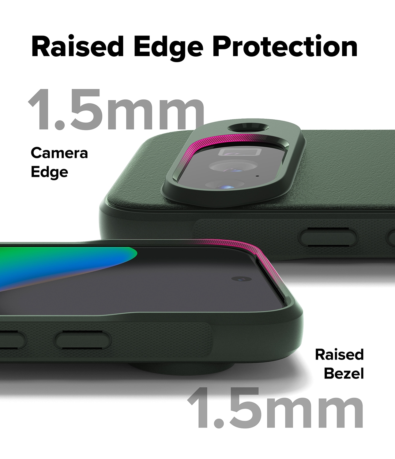Google Pixel 10 Onyx Cover, Dark Green