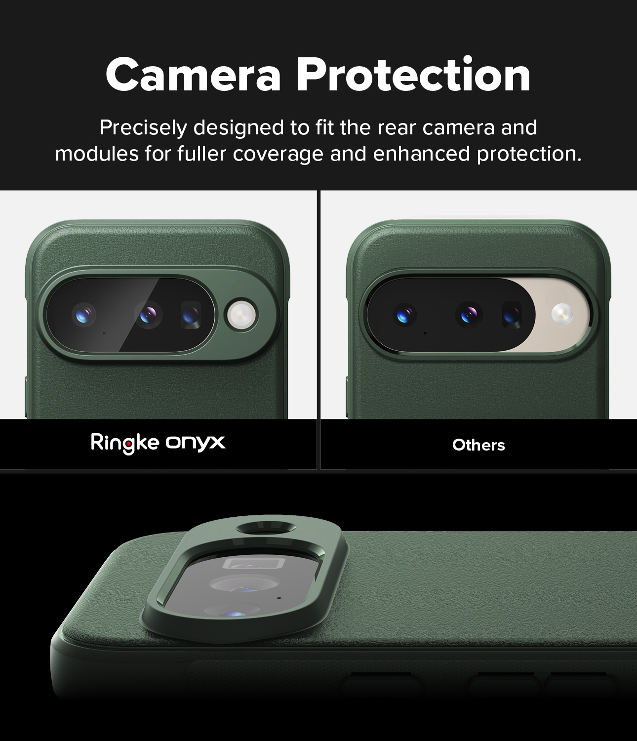 Google Pixel 10 Onyx Cover, Dark Green