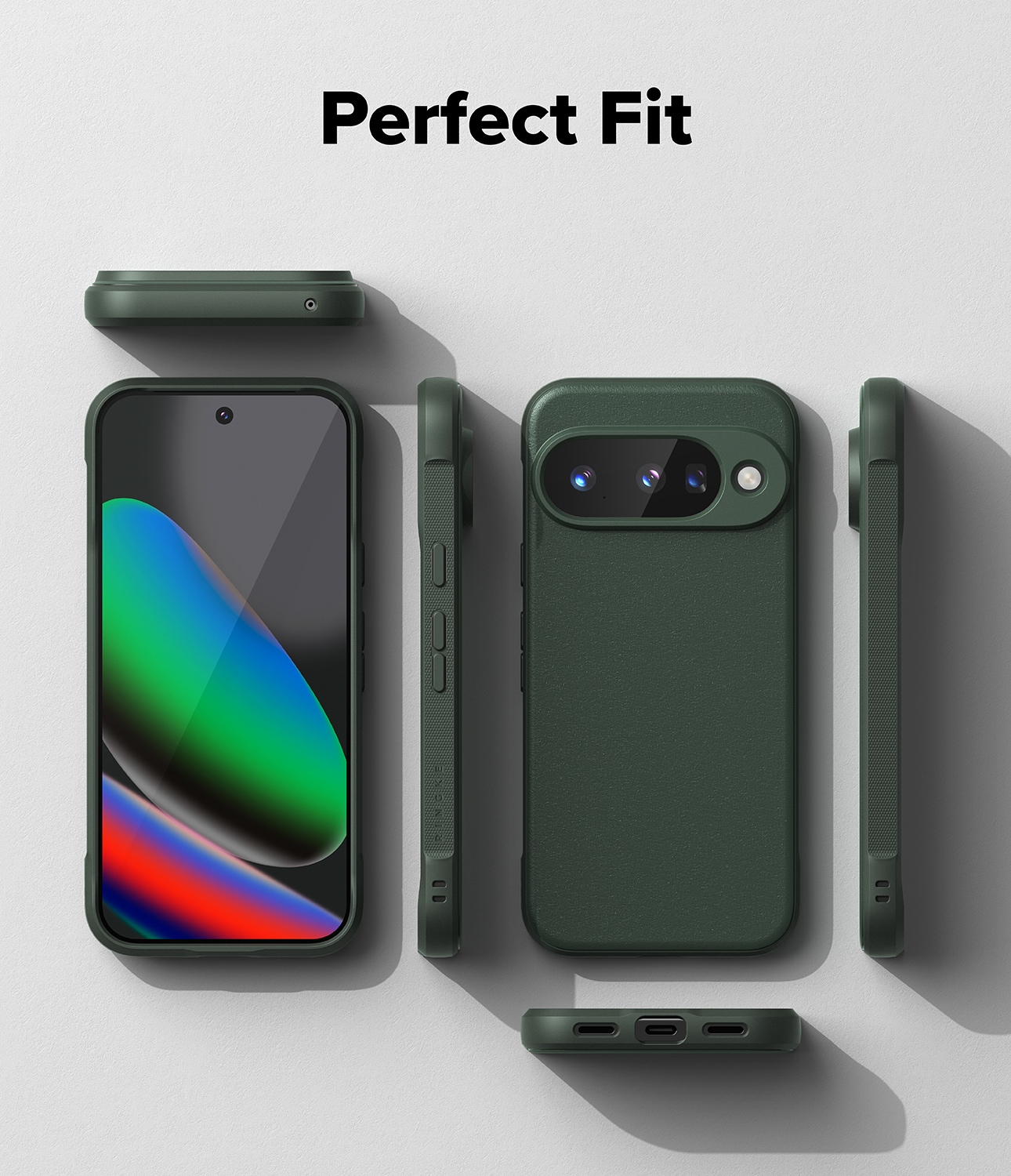Google Pixel 10 Onyx Cover, Dark Green