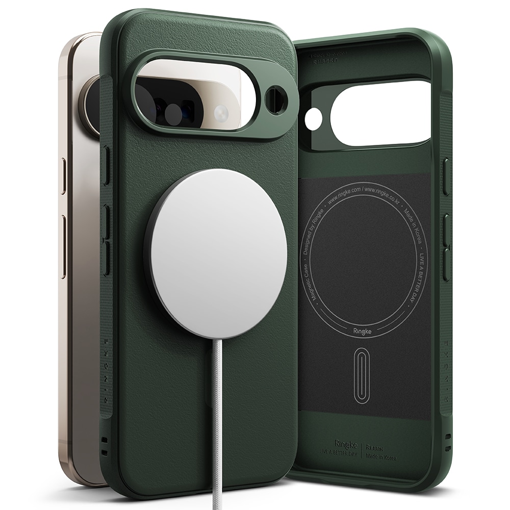 Google Pixel 10 Onyx MagSafe cover, Dark Green