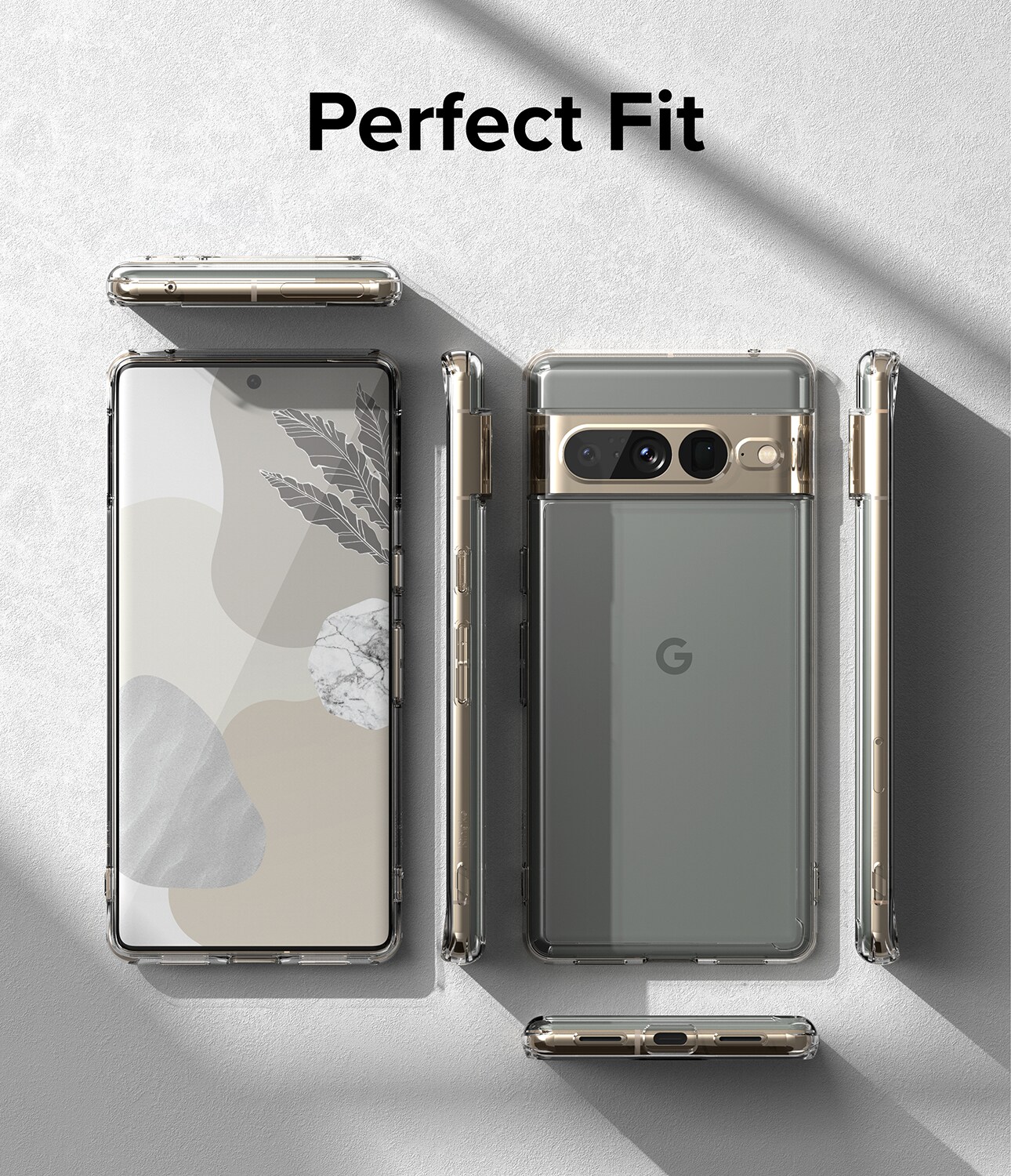 Google Pixel 7 Pro Fusion cover, Gennemsigtig