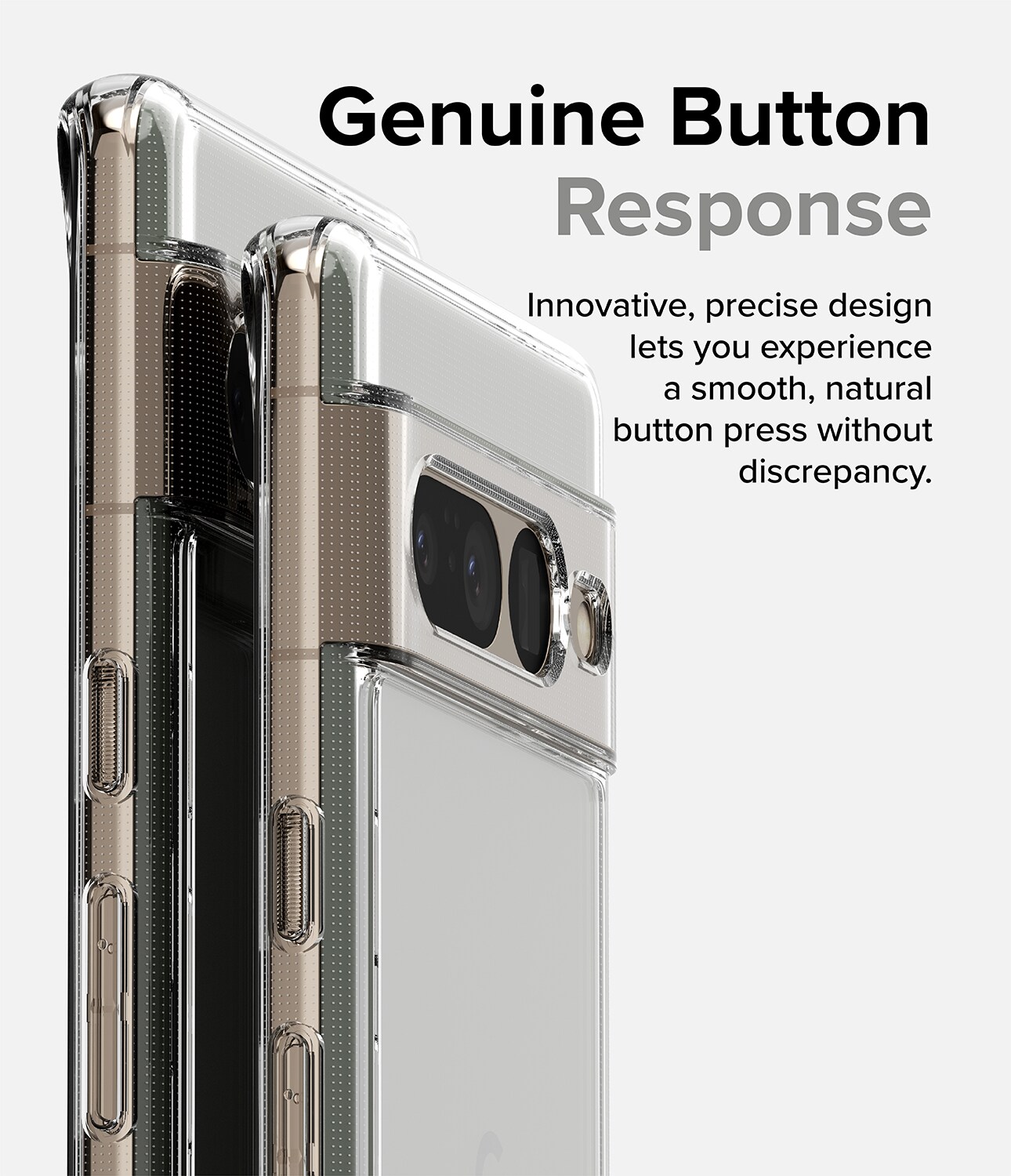 Google Pixel 7 Pro Fusion cover, Gennemsigtig