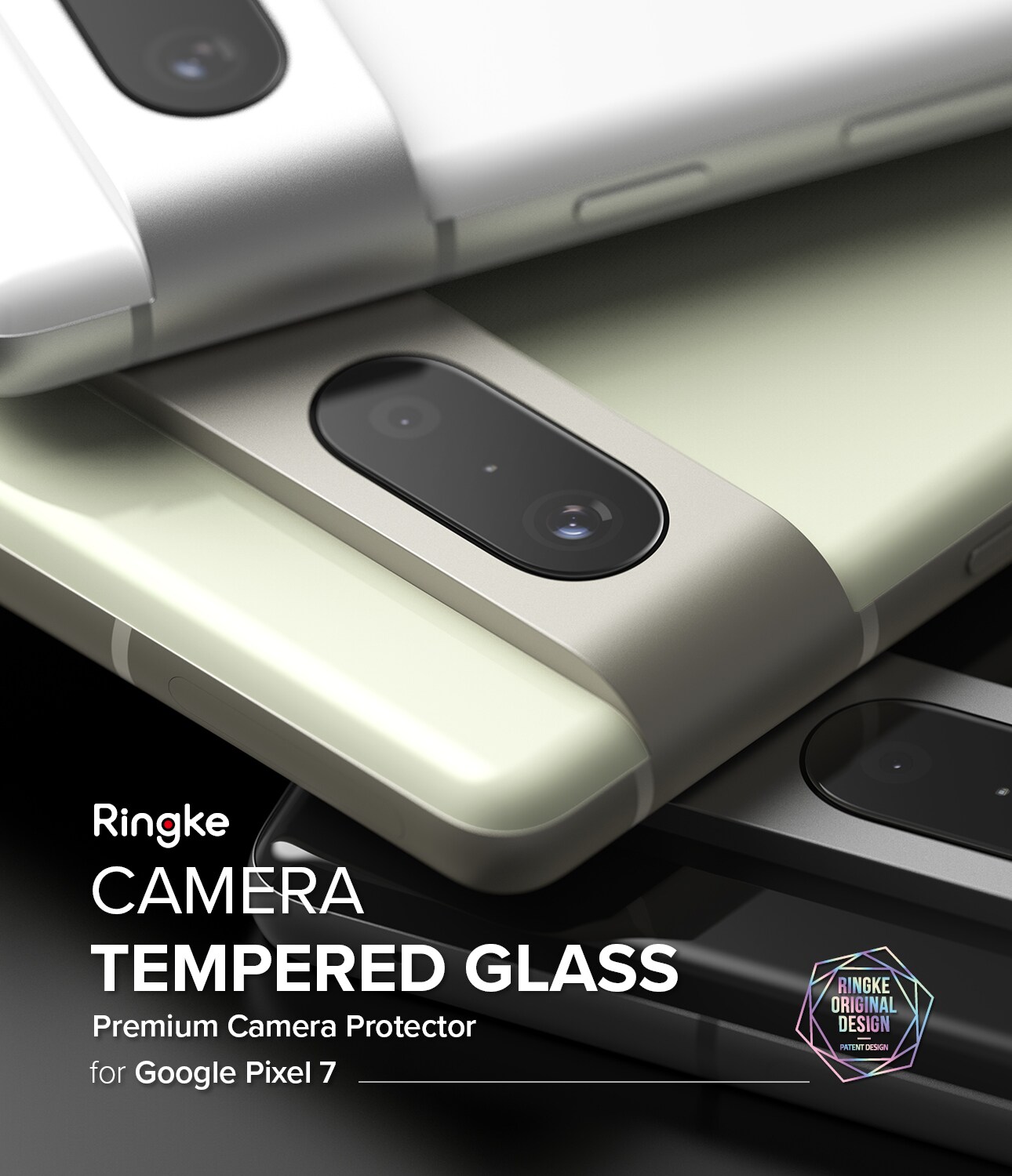 Google Pixel 7 Kamerabeskyttelse i glas (3-pak)