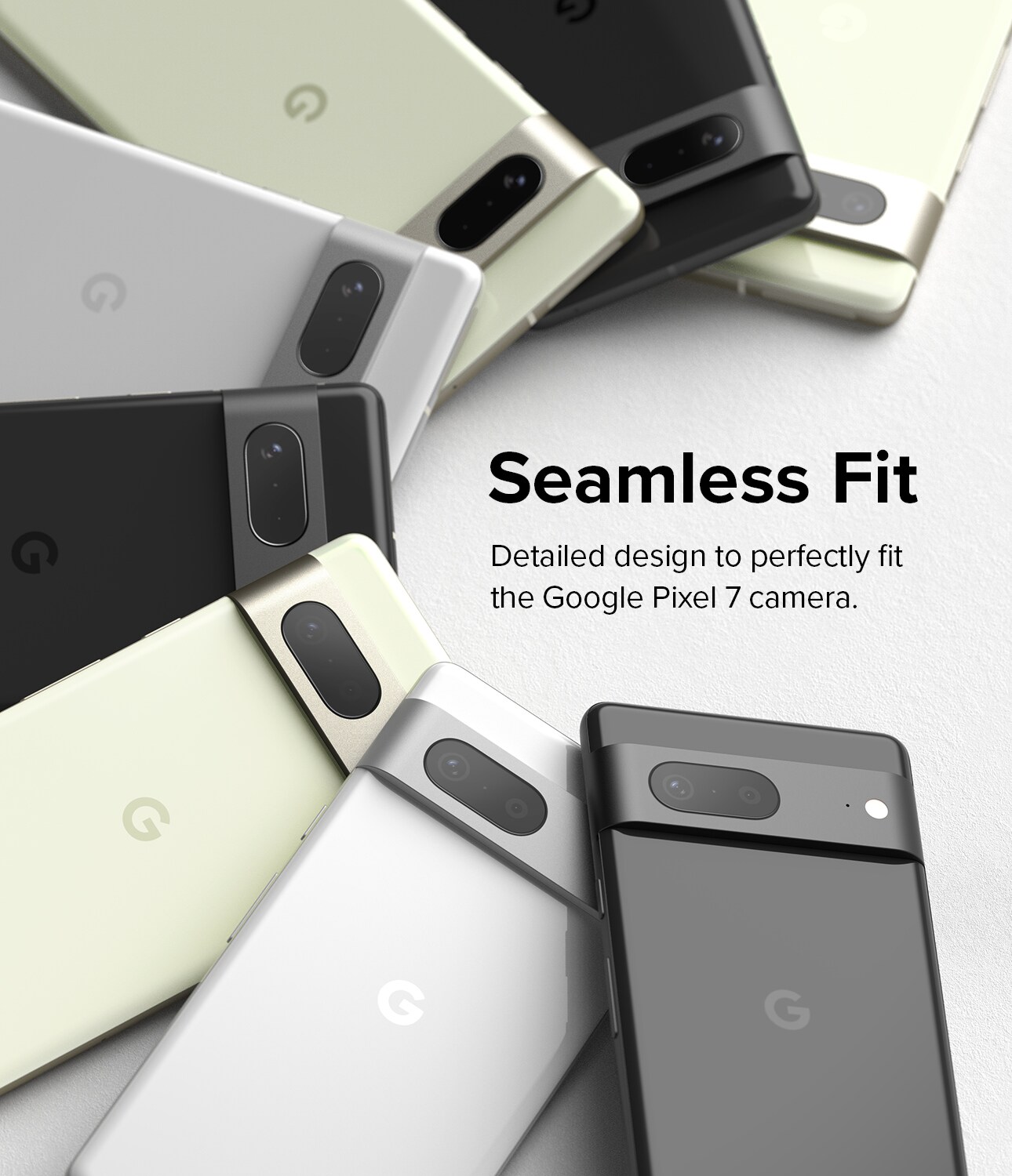 Google Pixel 7 Kamerabeskyttelse i glas (3-pak)