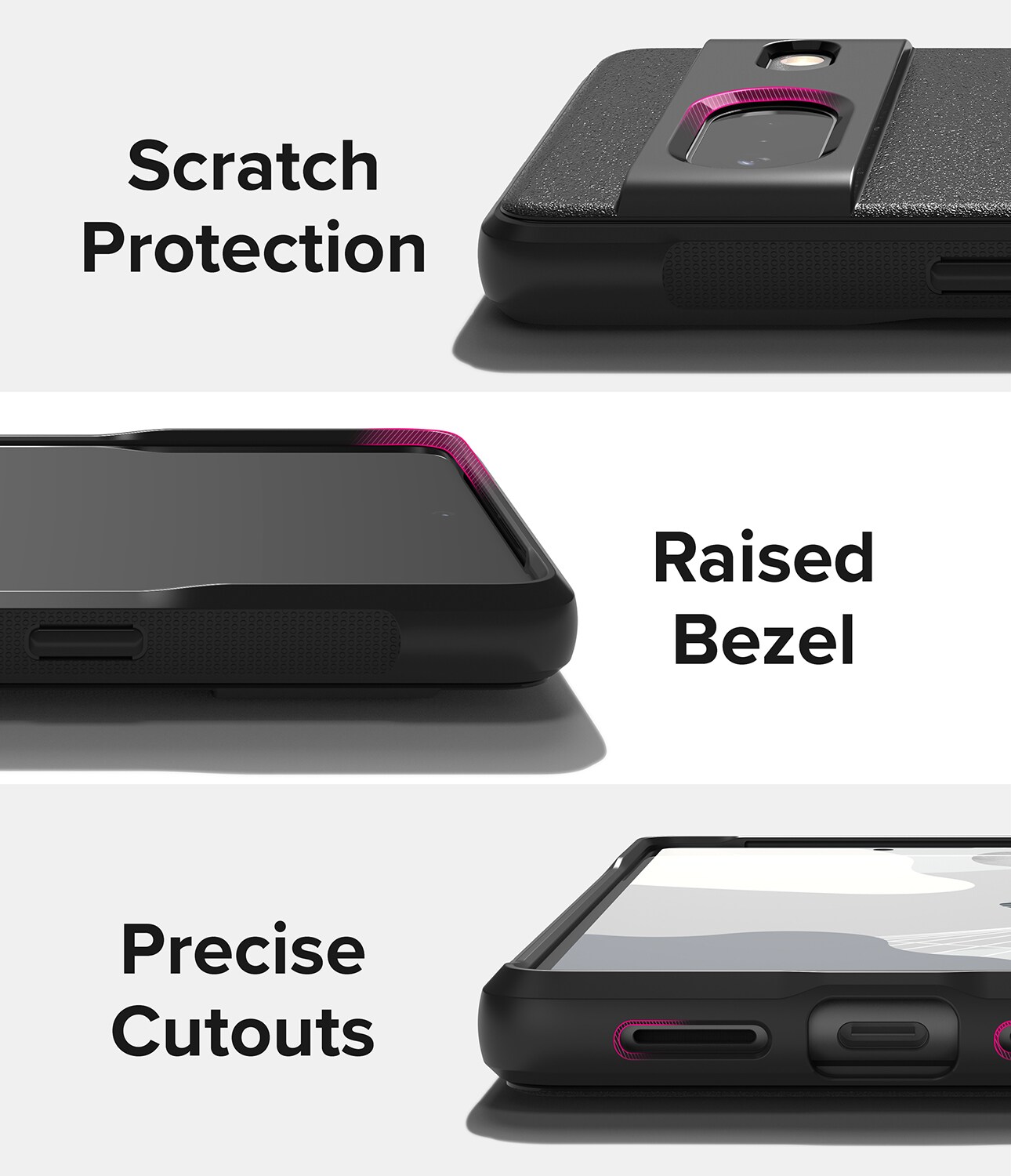 Google Pixel 7 Onyx Cover, Black