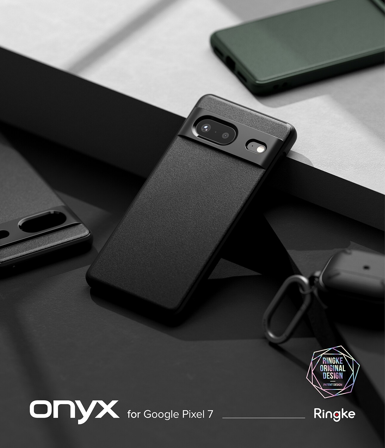Google Pixel 7a Onyx Cover, Dark Green