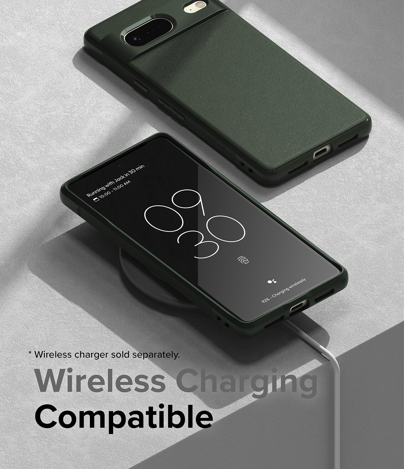 Google Pixel 7a Onyx Cover, Dark Green