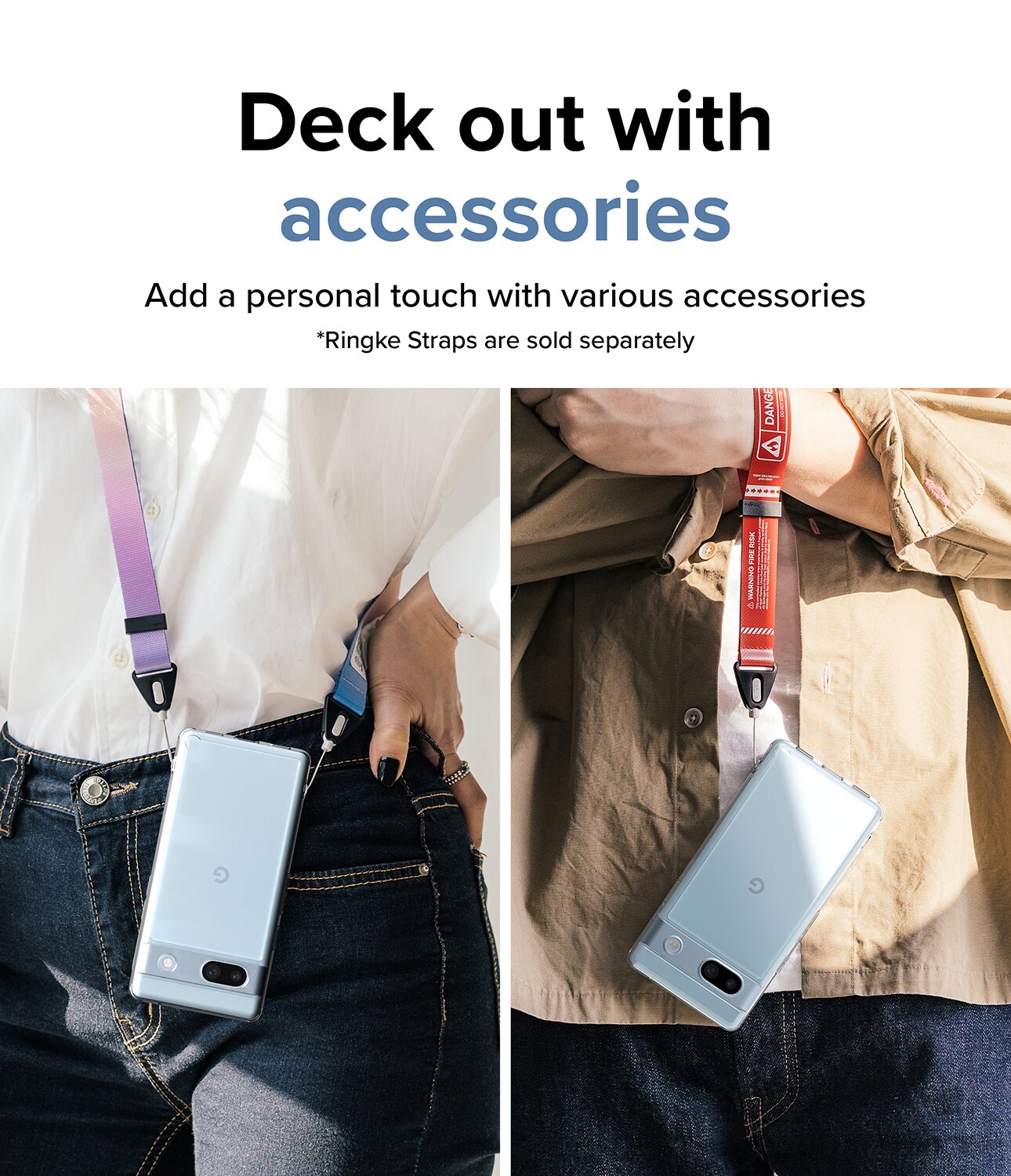 Google Pixel 7a Fusion cover, Gennemsigtig