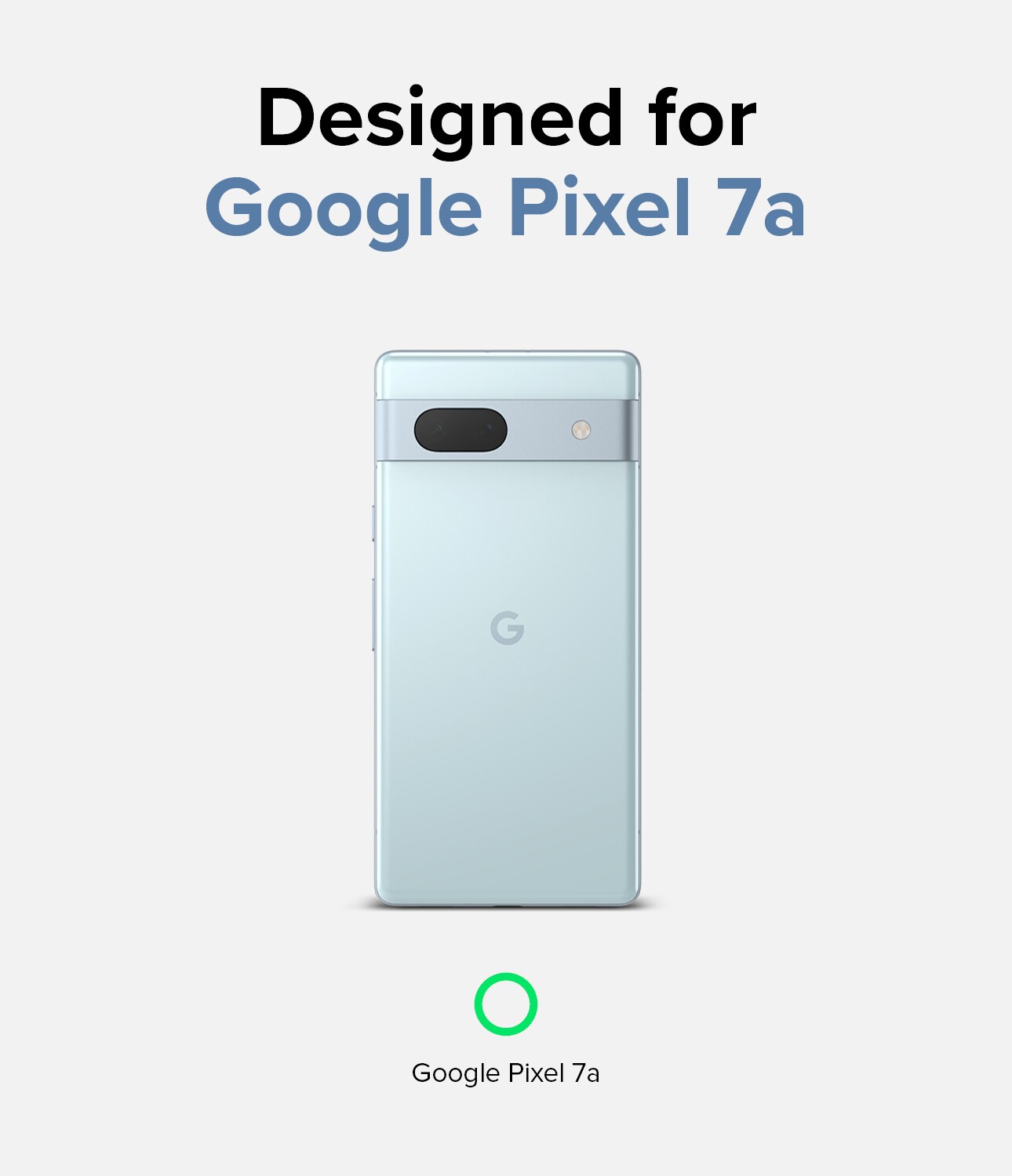 Google Pixel 7a Fusion cover, Gennemsigtig