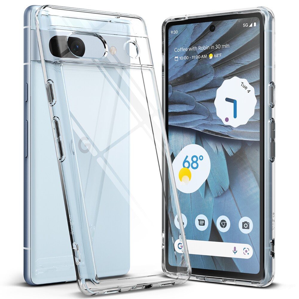 Google Pixel 7a Fusion cover, Gennemsigtig