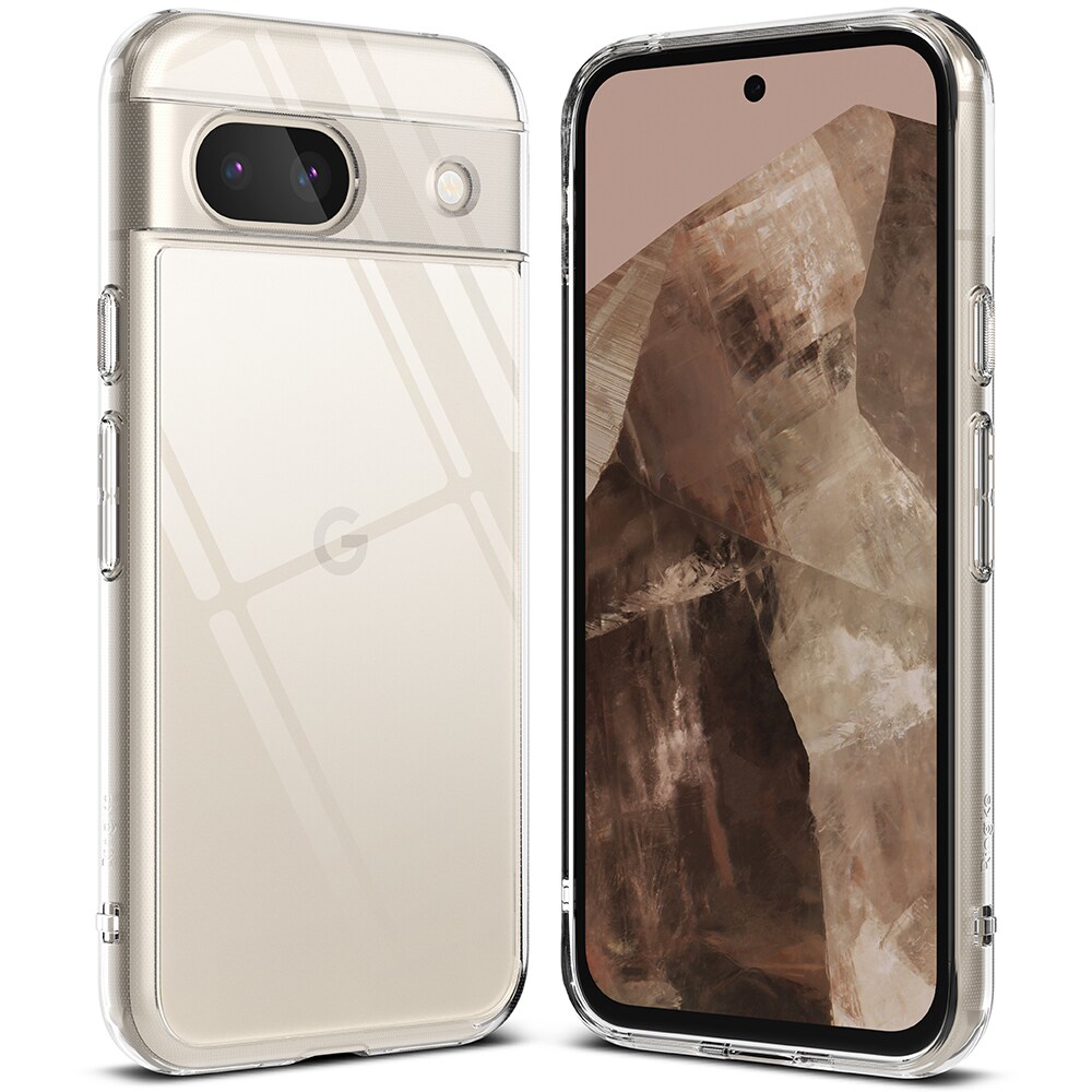Google Pixel 8a Fusion cover, Gennemsigtig