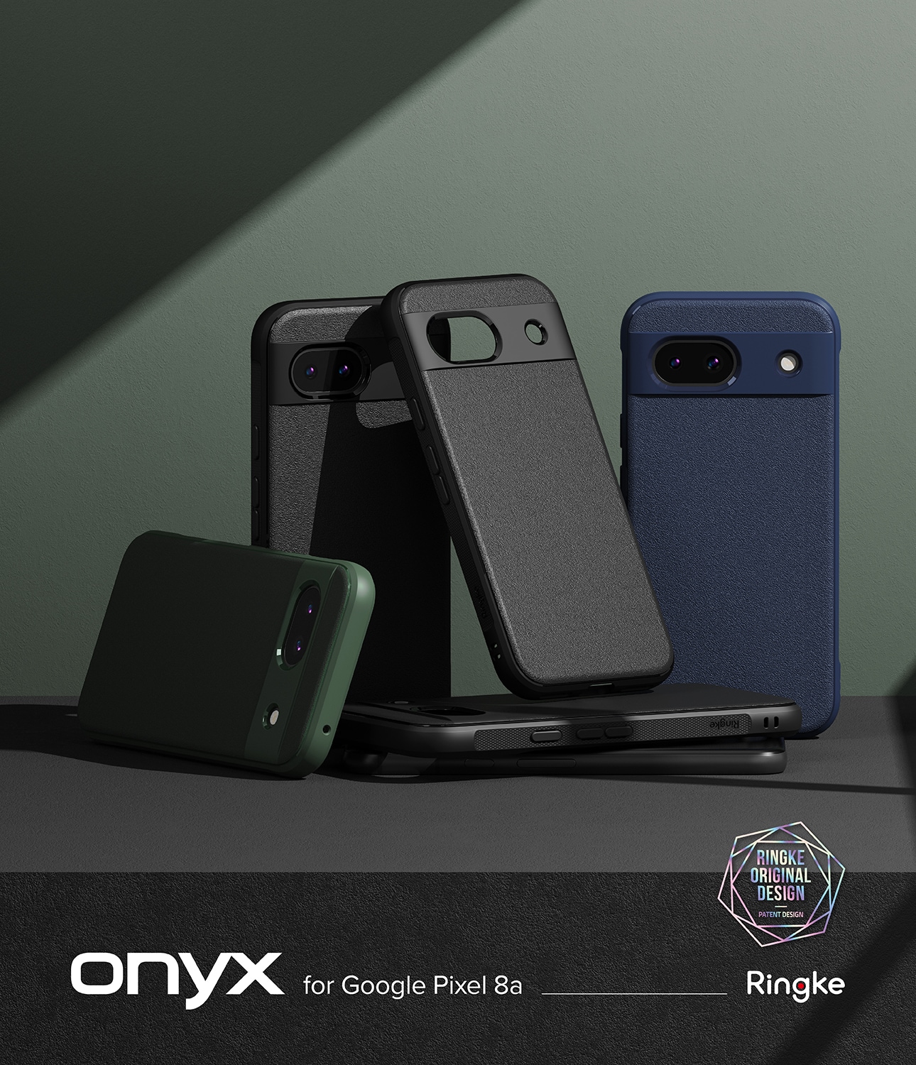 Google Pixel 8a Onyx Cover, Black