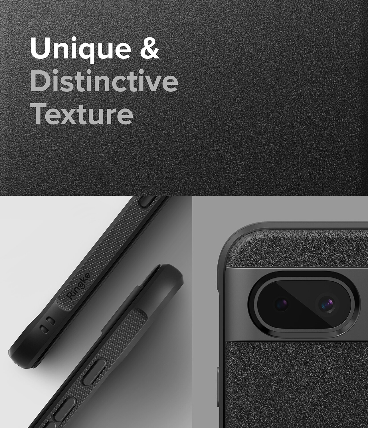Google Pixel 8a Onyx Cover, Black