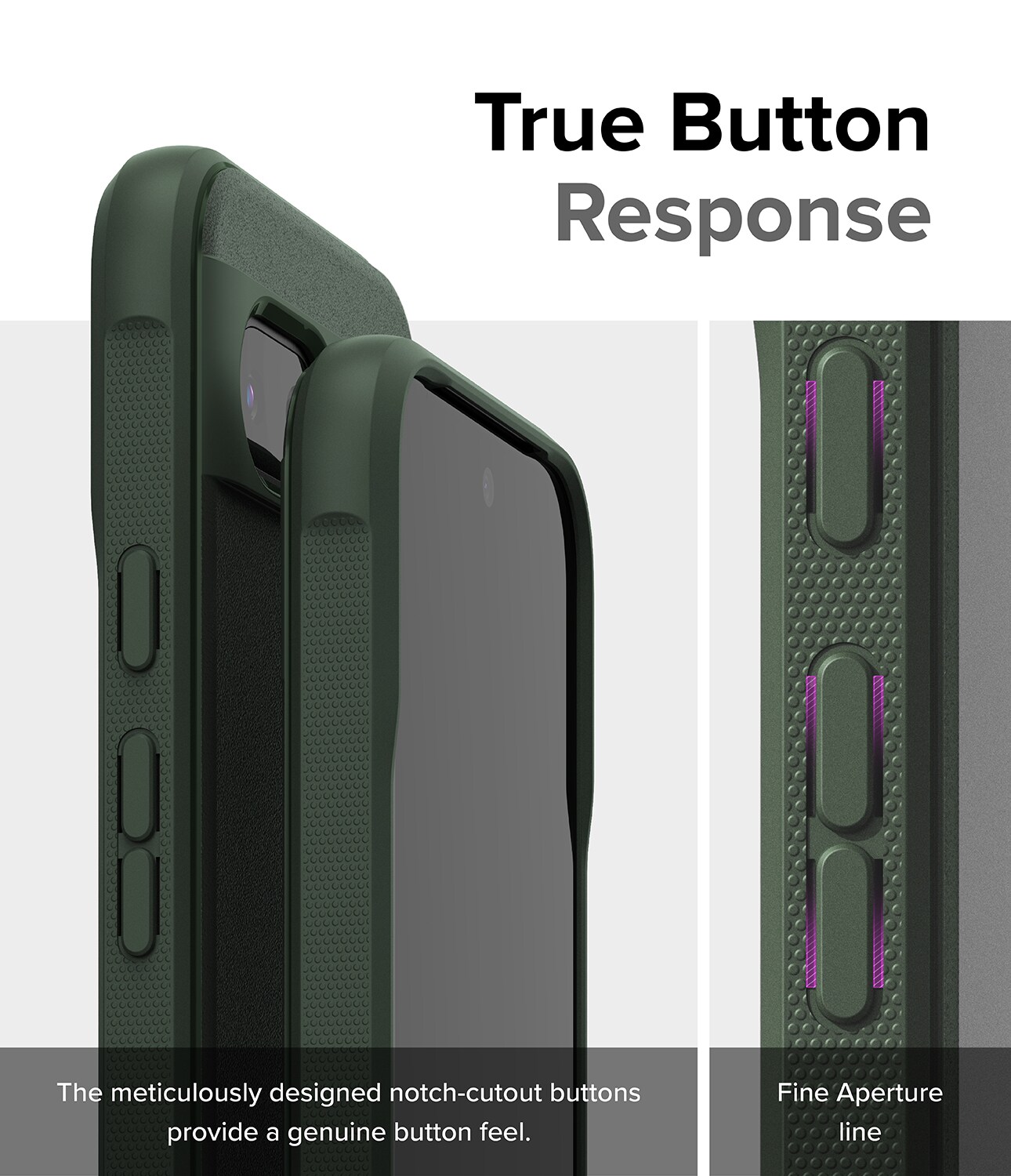 Google Pixel 8a Onyx Cover, Dark Green