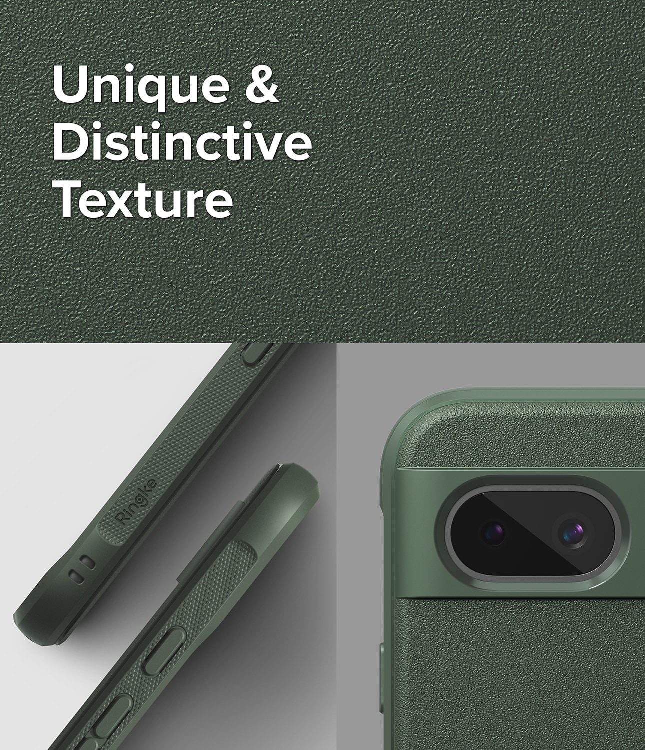 Google Pixel 8a Onyx Cover, Dark Green