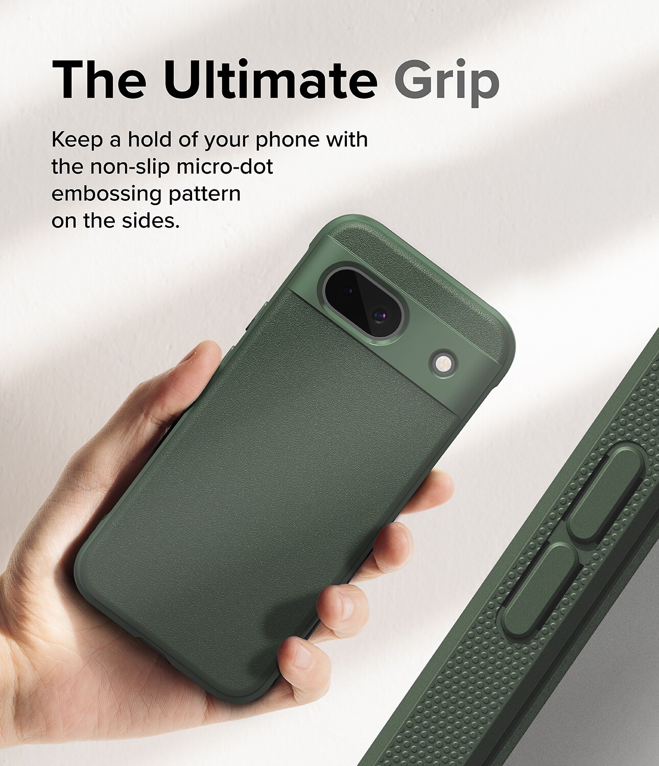 Google Pixel 8a Onyx Cover, Dark Green