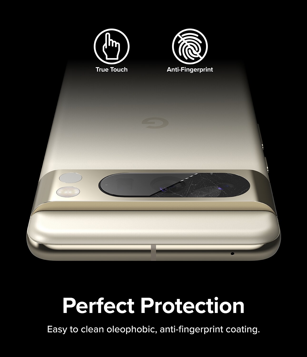 Google Pixel 8 Pro Kamerabeskyttelse i glas (3-pak)