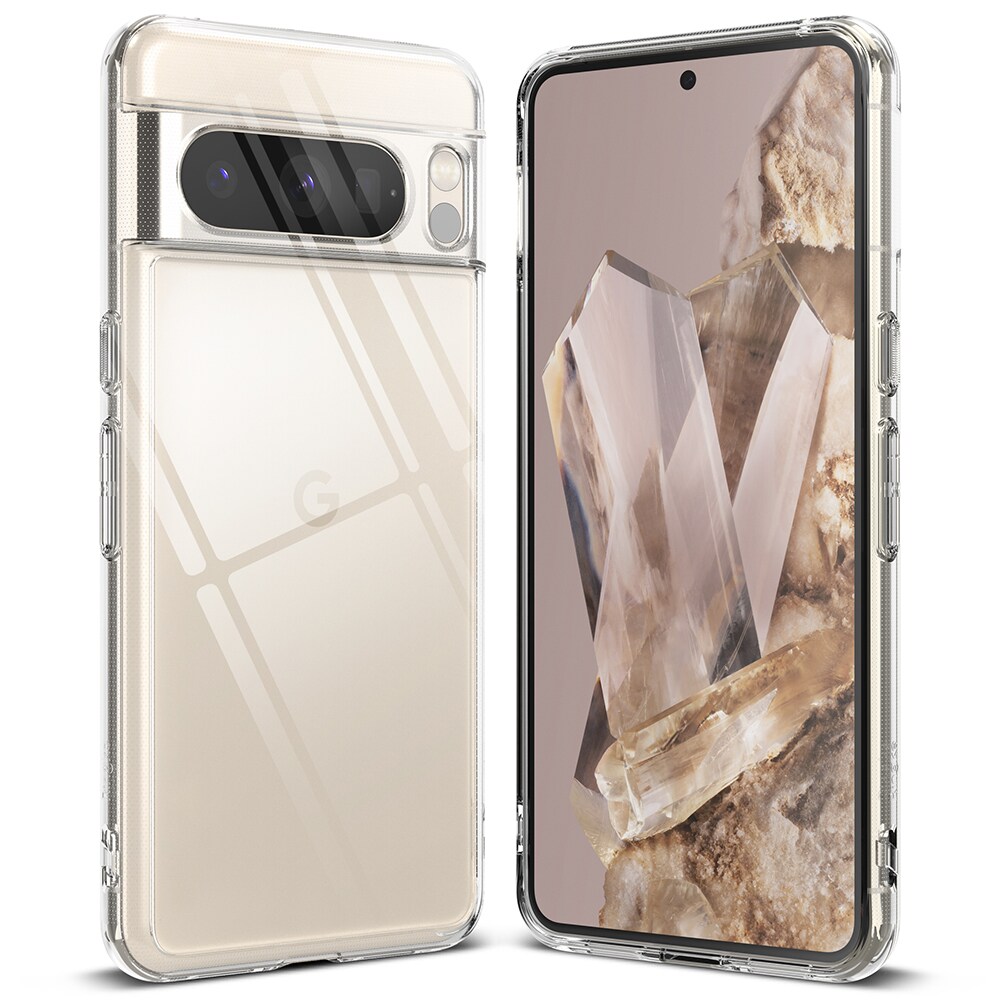 Google Pixel 8 Pro Fusion cover, Gennemsigtig
