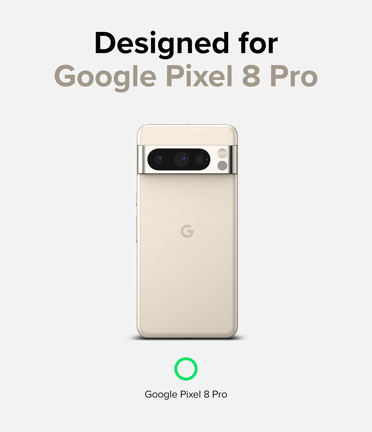 Google Pixel 8 Pro Fusion cover, Gennemsigtig