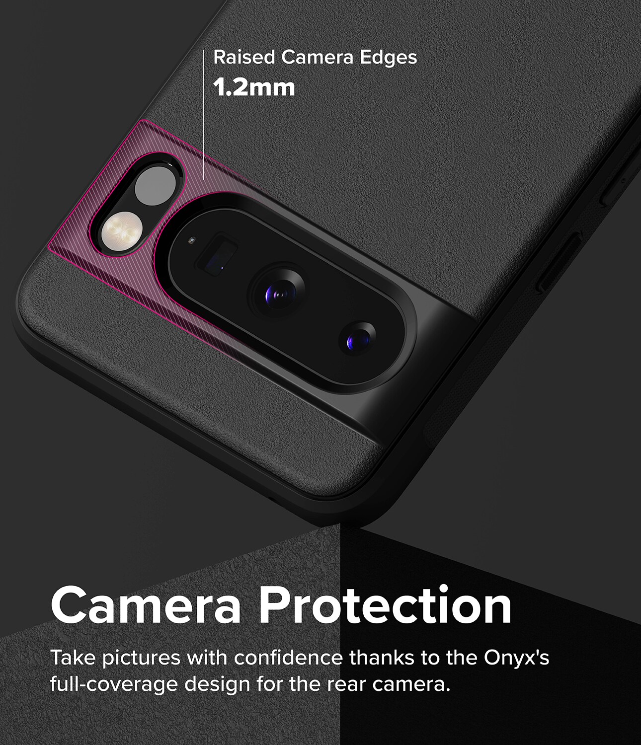 Google Pixel 8 Pro Onyx Cover, Black
